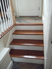 oak stairs