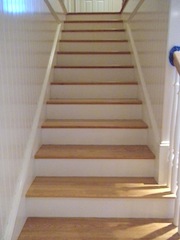 red oak stairs