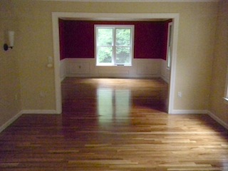 Oak flooring