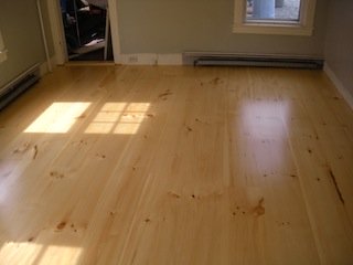 white pine hardwood floors