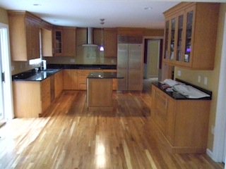 Oak flooring