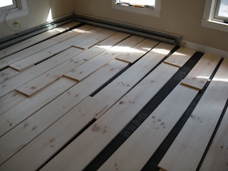 white pine flooring