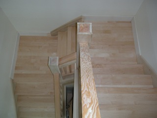 maple staircase