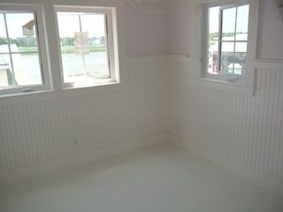 white floors