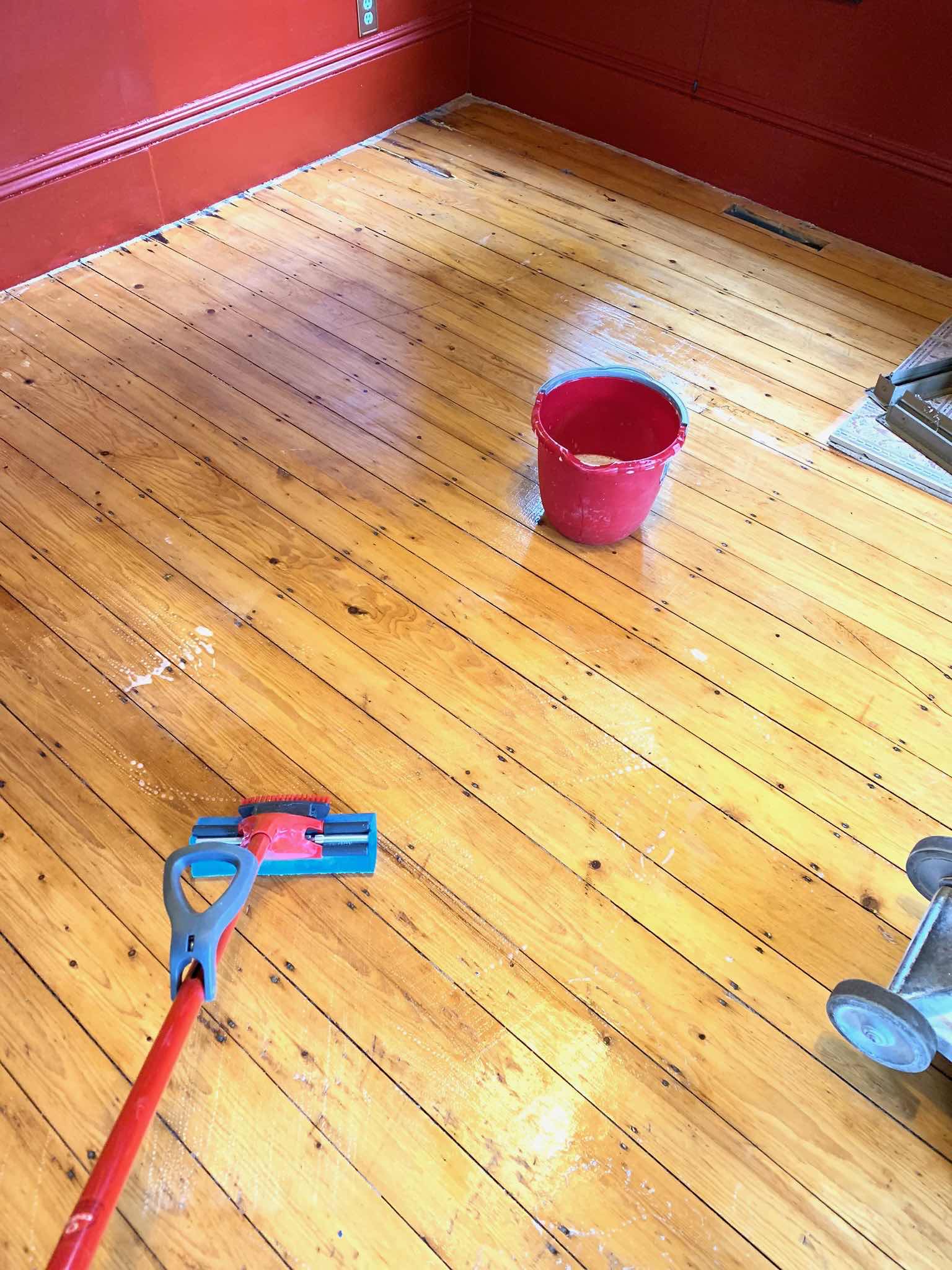 hardwood floor prep