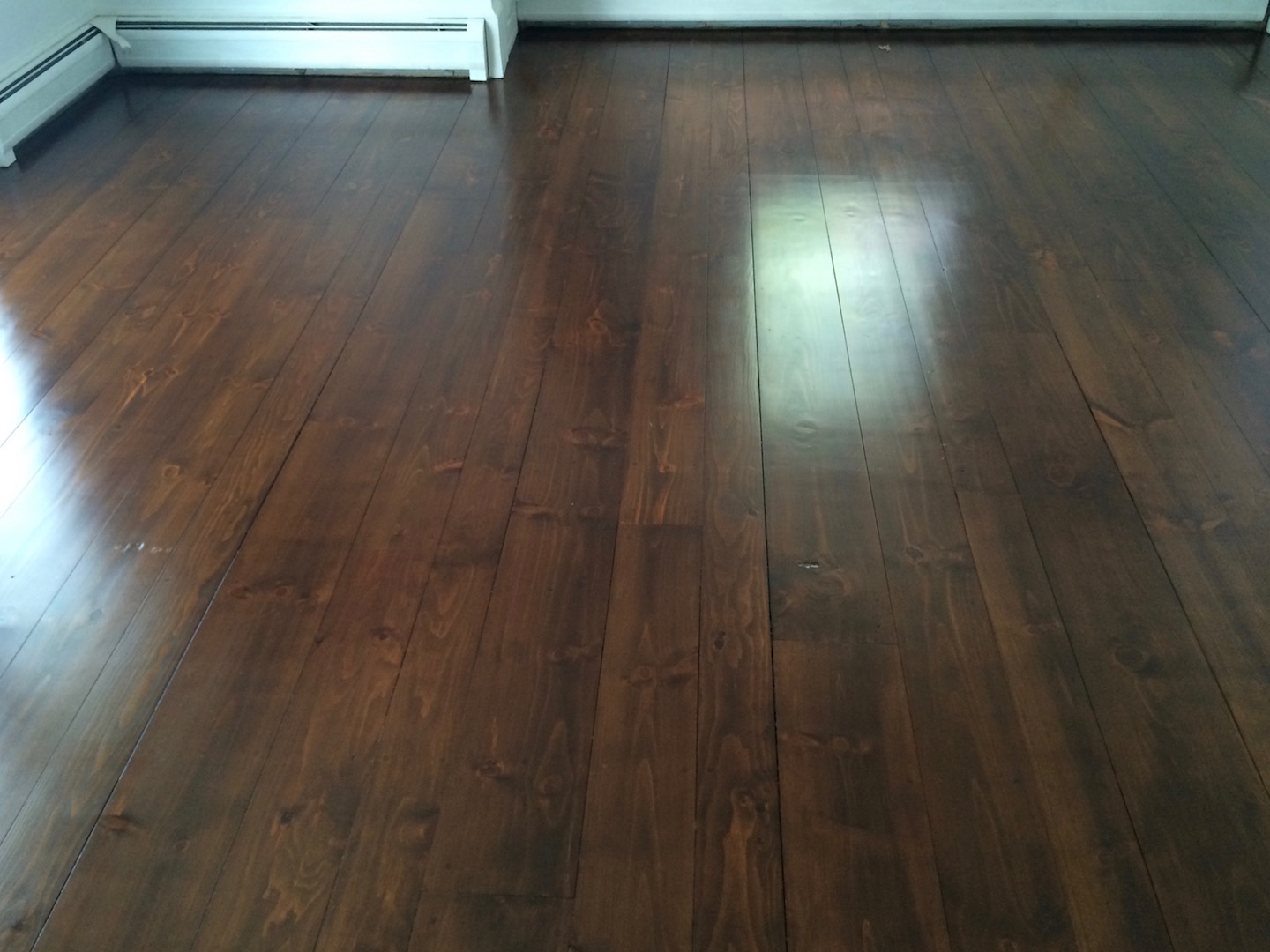 white pine flooring