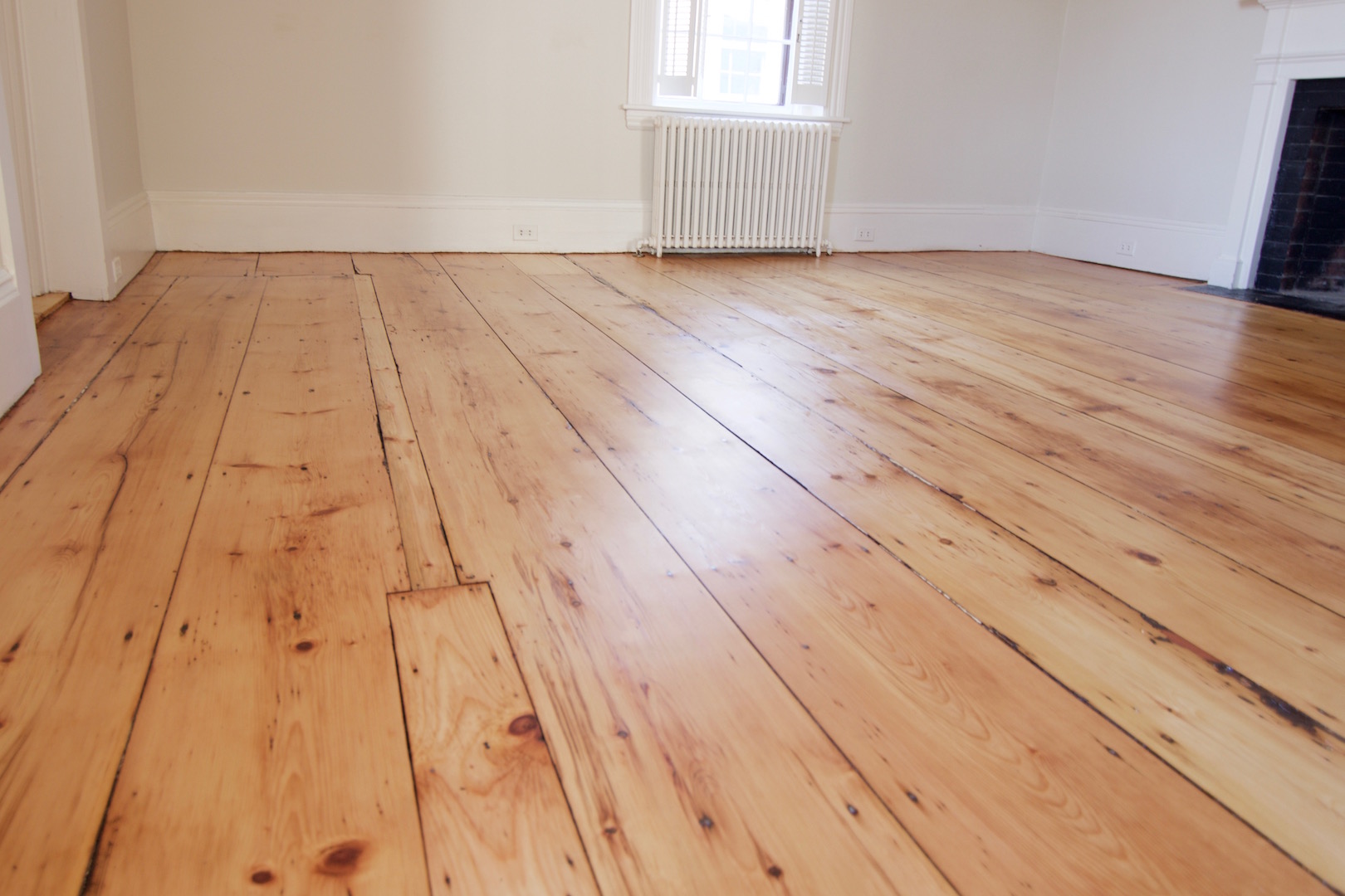 white pine flooring