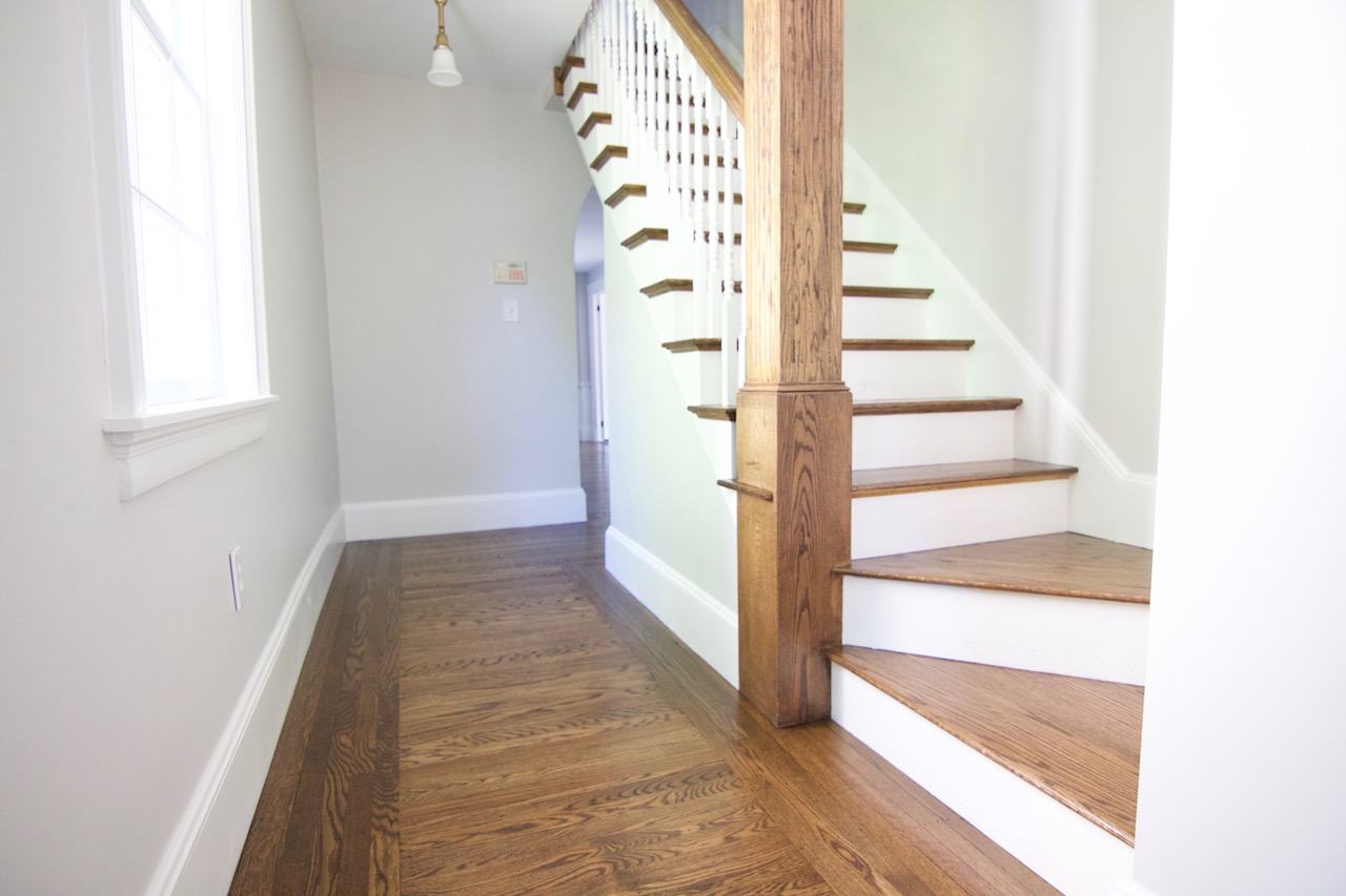 oak staircase