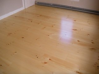 white pine flooring