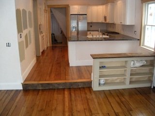 white pine flooring