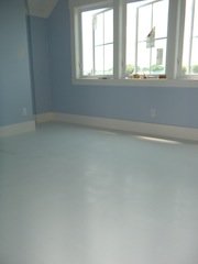 white floors