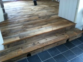 reclaimed pine flooring