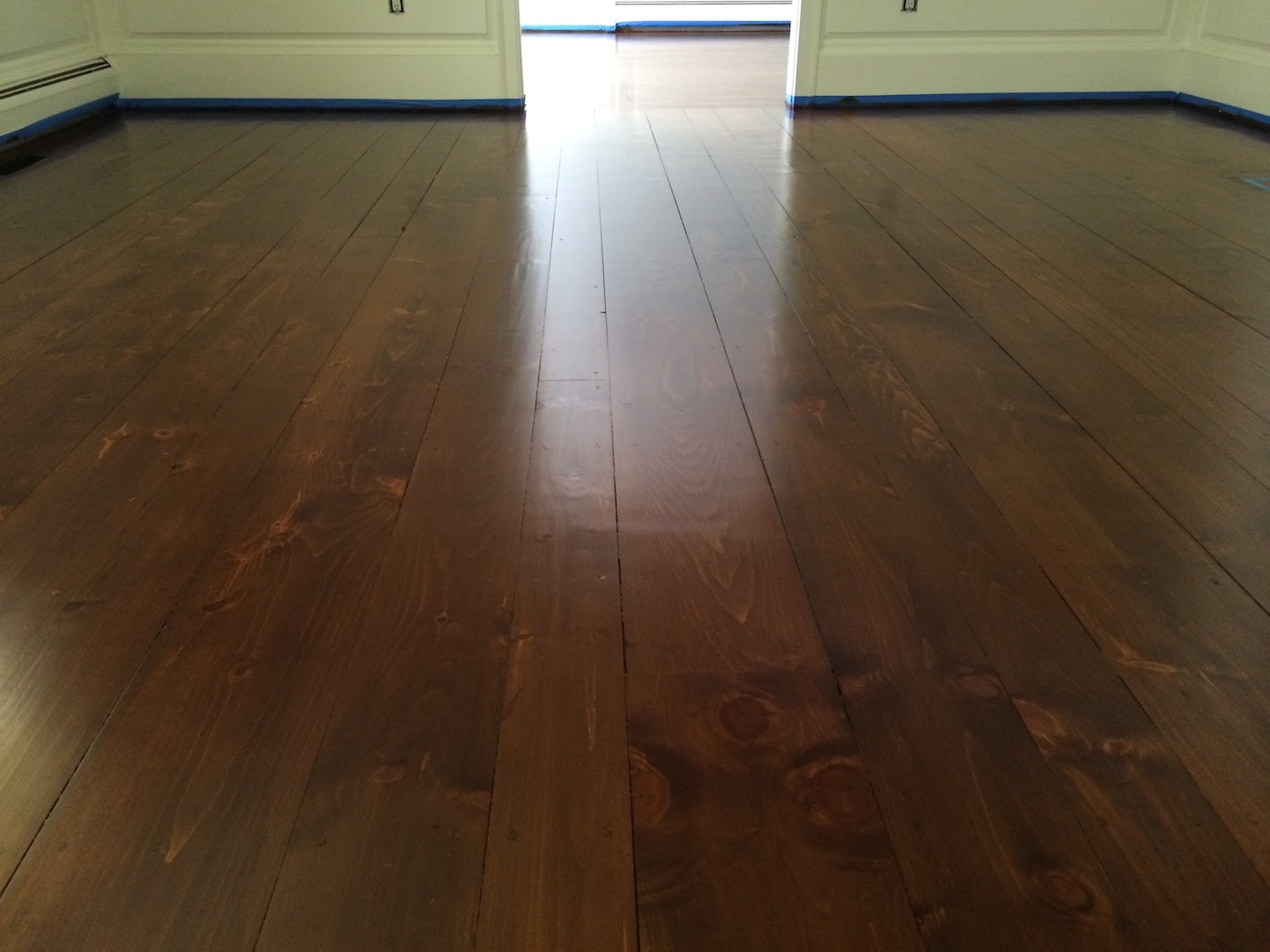 white pine flooring