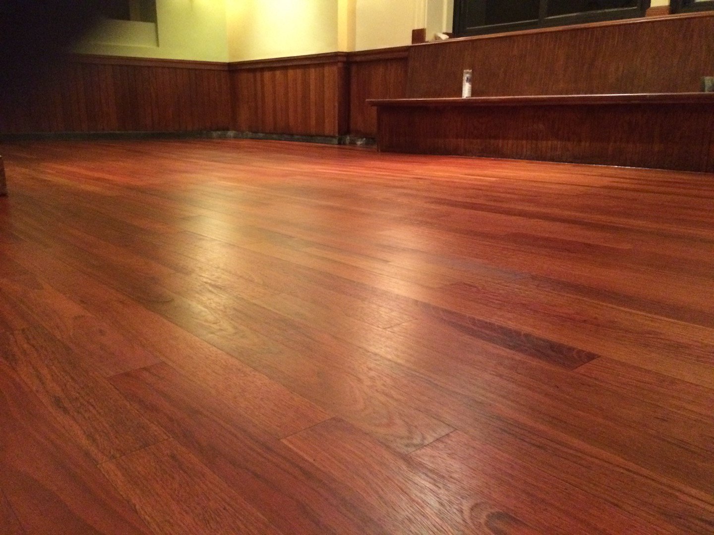 Brazillian cherry flooring