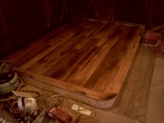 reclaimed wood floor