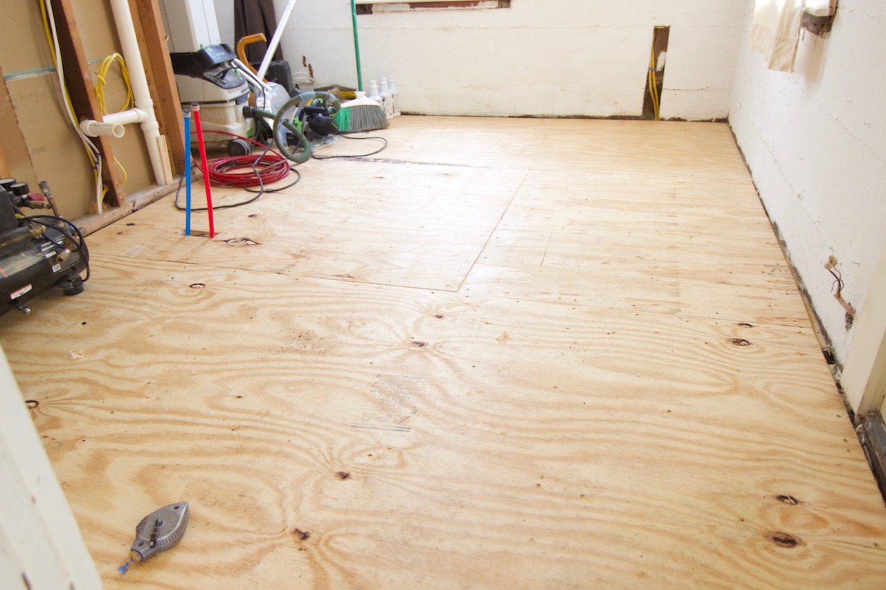 subfloor preparation